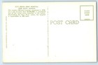 C1960 Fort Riley Kansas Ks Vintage Postcard Irwin Army Hospital Building Parking