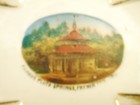 Vintage Pluto Springs French Lick Indiana Hand Painted Porcelain Dish