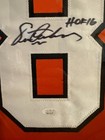 Signed Framed Eric Lindross Philadelphia Flyers Jersey Jsa Coa  hof16  Inscript