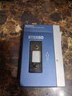 Sony Tps-l2 Portable Cassette Player Stereo Blue silver Headphone