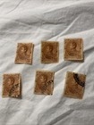 Venezuela- -1882- -scott  76-simon Bolivar 25c -lot Of 6-stamps-mh used-  15