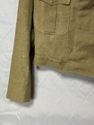 1957 Post Wwii Men s Ike Jacket Wool Green Lined 3 Pocket Korean War Us Army