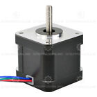 Stepperonline 0 9deg Nema 17 Stepper Motor 51oz in 0 9a 42x39mm 4 Wires Cnc