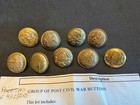 9 - Lot Of Post Civil War Buttons Read Description Of Each Button See Pics