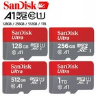 Sandisk Ultra 256gb  Micro Sd Micro Sdxc A1 C10 Memory Card
