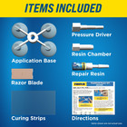 Rain-x Windshield Repair Kit  Saves Time And Money By Repairing Chips   Cracks