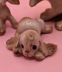 Vintage Napco Cocker Spaniel Family Dog puppies Figurines