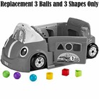Replacement 3 Balls And 3 Shapes For Laugh   Learn Crawl Around Car - Djd09