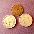 Us Coins Starter Collection Lot Of 3 Rare Indian Head Buffalo Nickel  No Cull 