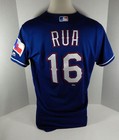 Ryan Rua Game Used Jersey Texas Rangers Mlb Authentic Baseball Size 46 Xl 
