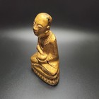 Antique Monk Wrap Wooden Golden Lacquered - Burma