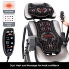 Innova Inversion Table With Spine   Lumbar Advanced Heat And Massage Therapy New