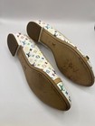 Shoes Women Size 10 Vintage Loui Vuitton Mutlicolour White Ceramic Flower 2003