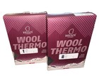 Brynje Wool Thermo Merino Wool Mesh Thermal Base Layer Set 2-pack Black L