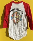 Zz Top Deguello Vintage Original 1979 White   Red 3 4 Sleeve Promo T-shirt