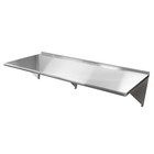Nsf Stainless Steel 18  X 72  Commercial Kitchen Wall Shelf Restaurant Shelving