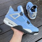 Jordan Air Jordan 4 Retro  university Blue  Men s Mid Top Basketball Shoes