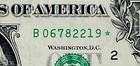2013 B Duplicate Serial Error  1 B 06782219   Fancy Serial Number Dollar Bill Dc