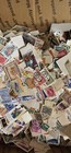 Joystamp  World Wide 1lb Stamps  Aprox 8000  Stamps Hoard Collection Unsorted 
