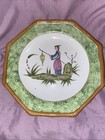 Set Of 4 Asian Octagon Plate Set 8 1 2    Plates Beautiful Design