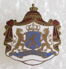 Vintage Kingdom Of The Netherlands Coat-of-arms Souvenir Collector Pin