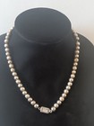 Vintage Mexico Sterling Silver 925 Beaded Necklace 57 G