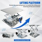 8 10 12  Lab Scissors Jack Stainless Steel Lab Jack Stand Platform Lab Lifting
