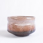 Kat   Sh    1927   2001      Unused Polychrome Glazed Matcha Bowl  Vintage Seto Ware