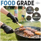 Black Nitrile Disposable Exam Gloves - Case Of 1000 Pcs 6mil Glove -latex-glo   