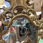Antique Vintage Ornate French Rocco Style Wall Mirror Gorgeous           