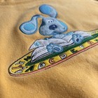 Excellent - Vintage Blues Clues Kids Yellow Sweatshirt - Size 3t - 90s Nick Jr
