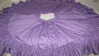 Vtg Usa Malco Modes Lavender Circle Skirt Square Dance Rockabilly Cottage Wm  M