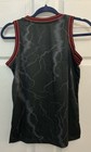 Nwt- Wilson Sport In Progress Youth Size Med-black   Red Basketball Jersey