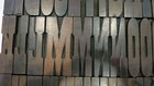 Antique Gothic 15-line Condensed Wood Letterpress Type Hamilton No 95 Class N 