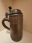 Vintage German Beer Stein 1l  Westerwald Year 1851 - 1889 Stoneware