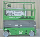 2015 Genie Gs-3232 32  Electric Scissor Lift W  Outriggers Aerial Lift  8723
