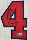 John Rocker Signed Atlanta Braves Custom Jersey W  F  k Ny Beckett Wit Bas Coa