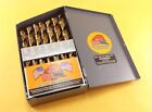 29 Pc Cobalt Drill Bit Set M42 Cobalt Round Shank Lifetime Warranty Drill Hog   