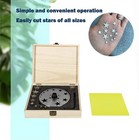 Disc Cutter 5mm To 31mm With 10 Punches For Star Shapes Stamping Blanks Star