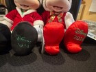 Disney Christmas Mickey Mouse And Minnie Mouse Plush Toys 2024 Christmas 16  New