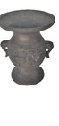 Vintage Chinese Bronze Brass Wine Cup Antique Vase Birds Flowers 3 75 