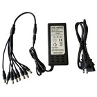 Security Camera Power Supply Adapter Dc 12v 5a Dvr Cctv  8 Split Power Cable