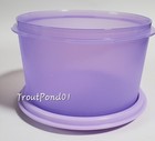Tupperware Servalier Stacking Canister Snack 4c Capacity Lilac Purple