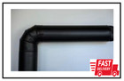 6 Inch Black Stove Pipe Snap-lock Design Single Wall Steel 24-gauge New
