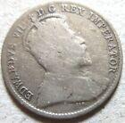 1907 Canada Silver Five Cents Nickel Coin  5-cents 5c  f679 