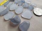 Craft Quality Gray Grey Genuine Beach Sea Glass Surf Tumbled Mosaic Small T01