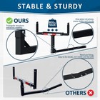 Truck Bed Extender  Design Foldable Pick Up Truck Bed Hitch Mount Extension Rack