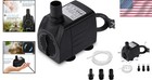Quiet 400 Gph Durable Water Pump With Adjustable Flow For Aquariums   Fountains