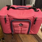 Six Pack Fitness Innovator Meal Prep Bag Pink Gym Travel Cooler