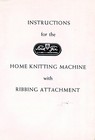 Strick-fix Home Knitting Machine Instructions With Pictures And Pull Out Photos